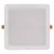 LED lámpatest süllyesztett Rubic 24W 2400lm IP20 NW                                                   ZD2452