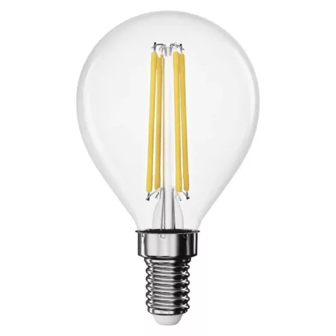 LED filament mini gömb E14 3,4W(40W) 470lm NW                                                         ZF1D23