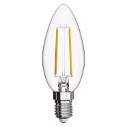   LED Filament Izzó Gyertya 1,8W E14 250lm természetes fehér                                            ZF3201