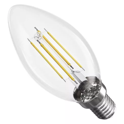 LED izzó Filament gyertya E14 1,8W(25W) 250lm WW                                                      ZF3D02