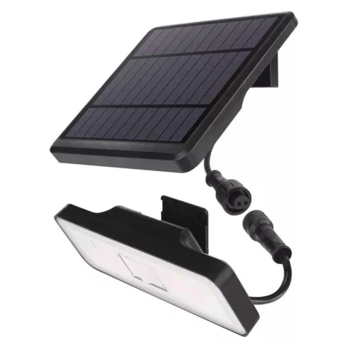Mozgásérzékelős szolár LED reflektor, 2500mAh akku, 1300lm, IP54, PIR, NW, SUNNO                      ZG112S