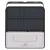 Mozgásérzékelős szolár LED reflektor, 2000mAh akku, 1000lm, IP54, PIR, NW, SOLO                       ZG121S
