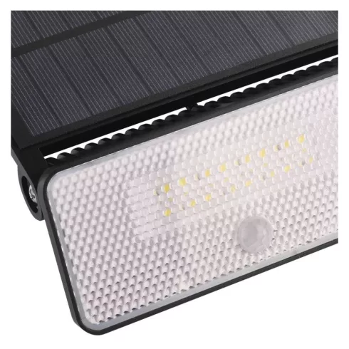 Mozgásérzékelős szolár LED reflektor, 2000mAh akku, 1000lm, IP54, PIR, NW, SOLO                       ZG121S