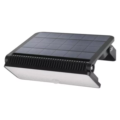 Mozgásérzékelős szolár LED reflektor, 3600mAh akku, 1600lm, IP54, PIR, NW, SOLO                       ZG122S