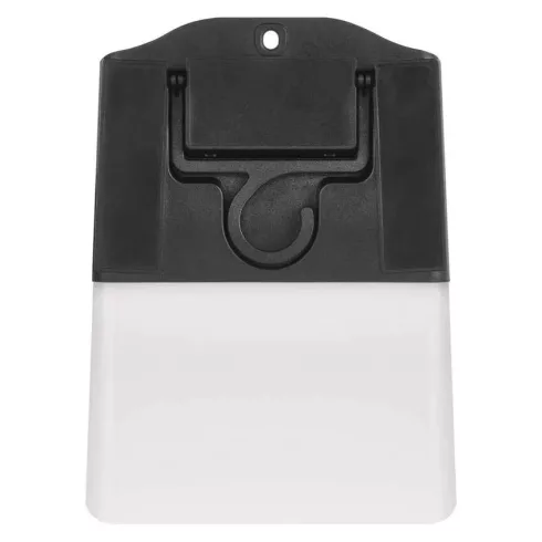 LED napelemes, mozgásérzékelős lámpa, 220 lm, 4000 K (NW), IP65, fekete, LUNIS PIR                    ZG151S