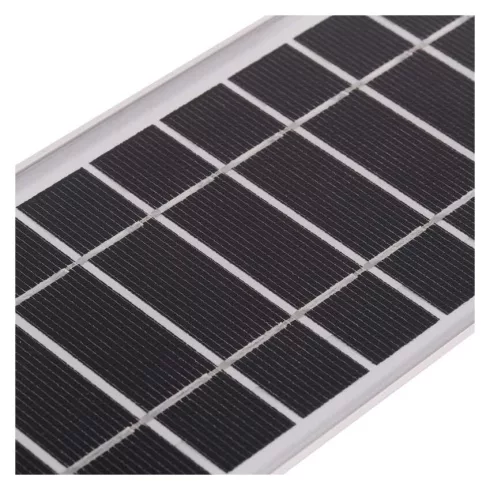 LED napelemes, mozgásérzékelős lámpa, 900 lm, 4000 K (NW), IP65, fehér, BRIXO PIR                     ZG165S