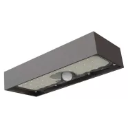   LED napelemes, mozgásérzékelős lámpa, 900 lm, 4000 K (NW), IP65, fekete, BRIXO PIR                    ZG166S