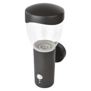   ARTEO fali lámpa, E27 (max. 15 W), PIR, alkonykapcsolóval, IP44, antracit                             ZGA040P