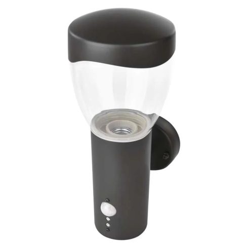 ARTEO fali lámpa, E27 (max. 15 W), PIR, alkonykapcsolóval, IP44, antracit                             ZGA040P