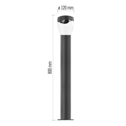 ARTEO oszloplámpa, E27 (max. 15 W), IP44, antracit                                                    ZGA0C0P
