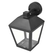   ADENIA fali lámpa, E27 (max. 15 W), IP44, fekete                                                      ZGB020P