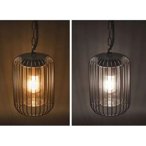 SALVIA függő lámpa, E27 (max. 15 W), IP44, fekete                                                     ZGD070P