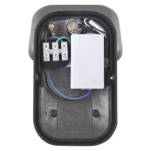 NIKA fali lámpa, LED, 12,5 W, 900 lm, 3000 K, IP44, antracit                                          ZGE014L