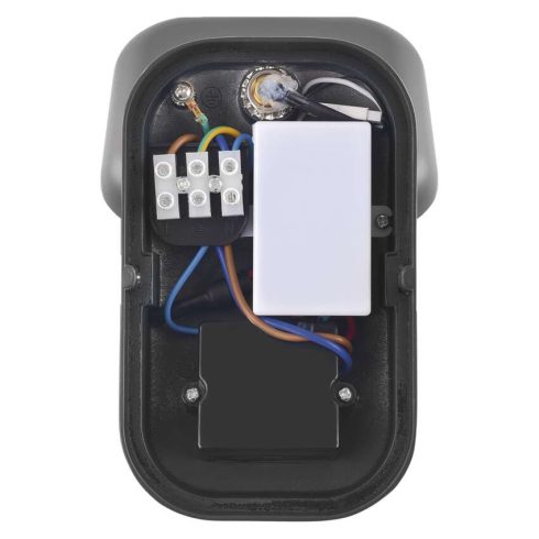 NIKA fali lámpa, LED, PIR, alkonykapcsolóval, IP44, antracit                                          ZGE044L