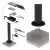 NIKA oszloplámpa, LED, 12,5 W, 900 lm, 3000 K, IP44, antracit                                         ZGE0A4L