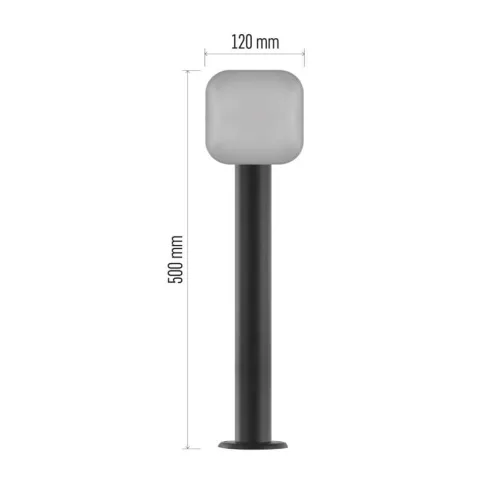 NIKA oszloplámpa, LED, 12,5 W, 900 lm, 3000 K, IP44, antracit                                         ZGE0A4L