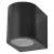 OCULUS fali lámpa, GU10 (max. 35 W), IP44, fekete                                                     ZGF010P
