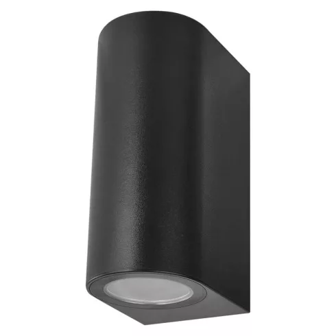 OCULUS fali lámpa, GU10 (2 x max. 35 W), alsó/felső világítás, IP44, fekete                           ZGF020P