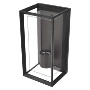   MALVA fali lámpa, E27, IP44, fekete                                                                   ZGH010P
