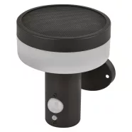   TERION szolár fali lámpa, LED, PIR, alkonykapcsolóval, IP44, antracit                                 ZGJ044S