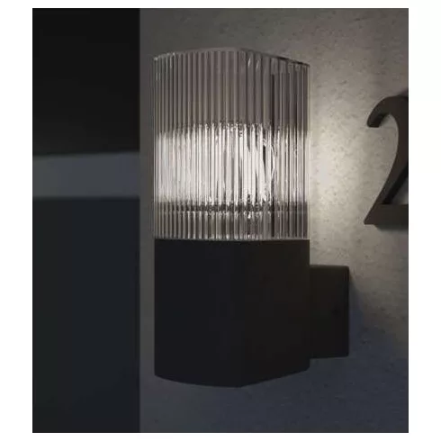 LANA fali lámpa, E27 (max. 25 W), IP54, antracit                                                      ZGL010P