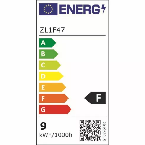 LED izzó mini gömb E14 8,8W(60W) 806lm WW, F                                                          ZL1F47