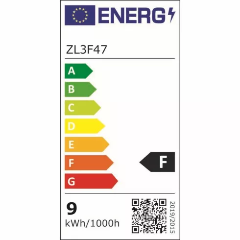LED izzó gyertya E14 8,8W(60W) 806lm WW, F                                                            ZL3F47