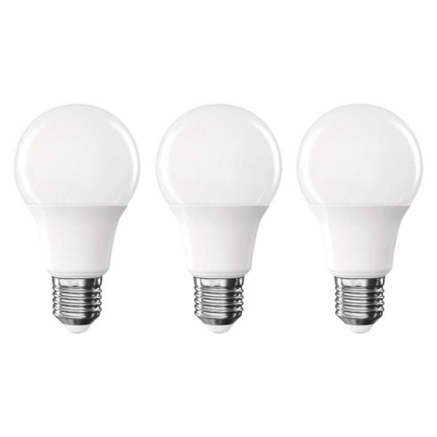 LED izzó A60 E27 8,8W(60W) 806lm NW, F (3 db)                                                         ZL5F48.3