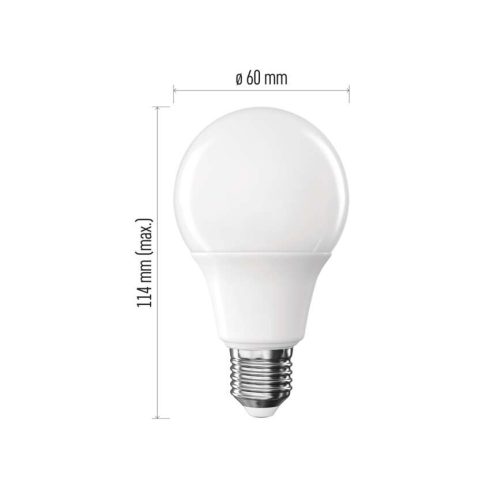 LED izzó A60 E27 11W(75W) 1055lm NW, F                                                                ZL5F58