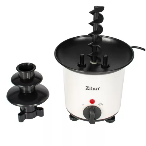 Zilan csokiszökőkút, 30 W, 200 ml-es kapacitás, 80°-os hőmérséklet, tartozékok, HSO                   ZLN2144