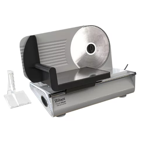 Zilan szeletelőgép, 150W, 190mm forgókés, állítható szeletelési vastagság (0-15mm), biztonságos, HSO  ZLN3376