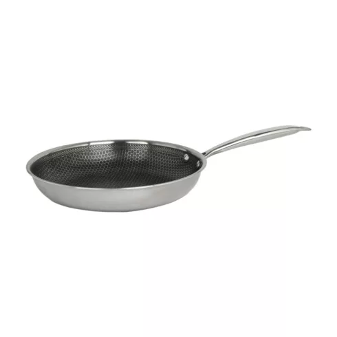 Zilan Hexachef serpenyő, 24 cm, 1,4 liter, 3 rétegű, hatszögletű hibrid tapadásmentes belső, HSO      ZLN9662