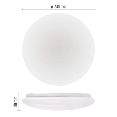 LED mennyezeti lámpa Fioni 18W 1800lm IP44 NW                                                         ZM1121
