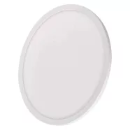   LED felületi lámpatest FLORI, 18W, 1800lm, NW, IP20, kör, fehér keret                                 ZM1400