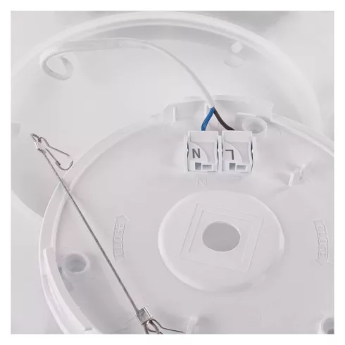LED felületi lámpatest FLORI, 18W, 1800lm, NW, IP20, négyzet, fehér keret                             ZM1402