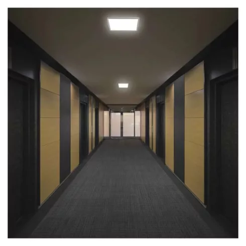 LED felületi lámpatest FLORI, 22W, 2200lm, NW, IP20, négyzet, fehér keret                             ZM1403