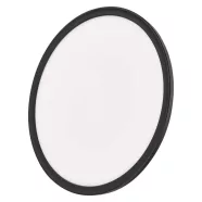   LED felületi lámpatest FLORI, 18W, 1800lm, NW, IP20, kör, fekete keret                                ZM1404