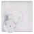 LED felületi lámpatest FLORI, 22W, 2200lm, NW, IP20, négyzet, fekete keret                            ZM1407