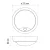LED fali lámpa Zuri IP54 14W 1000lm WW PIR mozgásérzékelővel                                          ZM3131