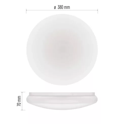 LED lámpatest Tivi 12,5W 2100LM IP44 NW                                                               ZM3408