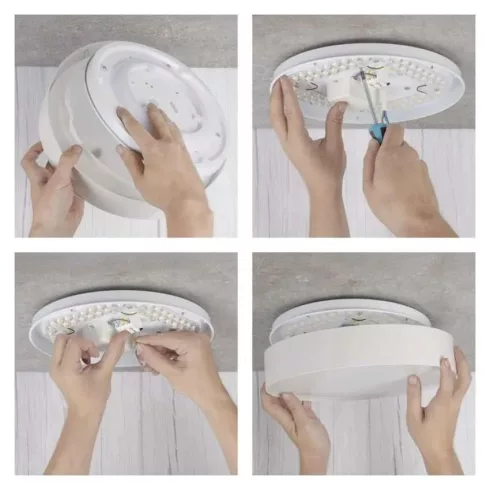 LED lámpatest RORI 17W 1400lm IP20 CCT, kerek, fehér                                                  ZM4400