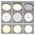 LED lámpatest RORI 17W 1100lm IP20 CCT, kerek, fekete                                                 ZM4401