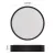 LED lámpatest RORI 17W 1100lm IP20 CCT, kerek, fekete                                                 ZM4401