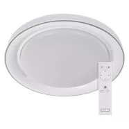   LED mennyezeti lámpa, 45W, 270-2700lm, 2700-6500K, CCT, dimmelhető, 115°, kör, fehér, IP20, REMI      ZM5113