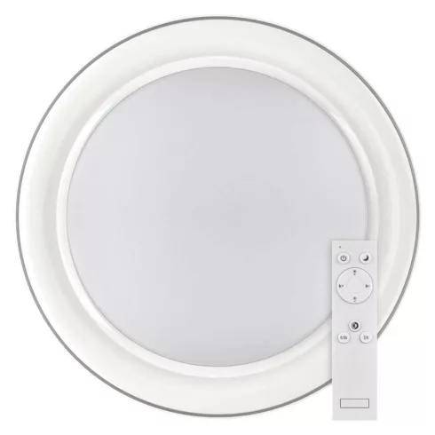 LED mennyezeti lámpa, 45W, 270-2700lm, 2700-6500K, CCT, dimmelhető, 115°, kör, fehér, IP20, REMI      ZM5113