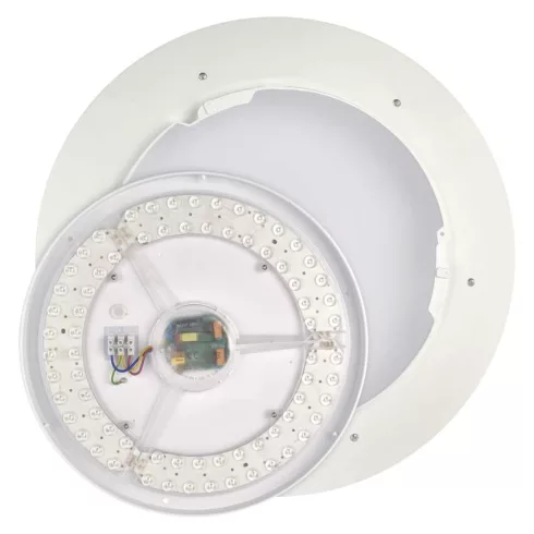 LED mennyezeti lámpa, 45W, 270-2700lm, 2700-6500K, CCT, dimmelhető, 115°, kör, fehér, IP20, REMI      ZM5113