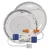 LED lámpatest Nexxo, kerek 7,6W IP40 NW, felületi                                                     ZM5125
