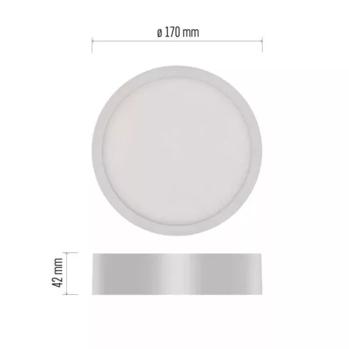 LED lámpatest felületi Nexxo 12,5W 1100lm IP40 CCT                                                    ZM5133