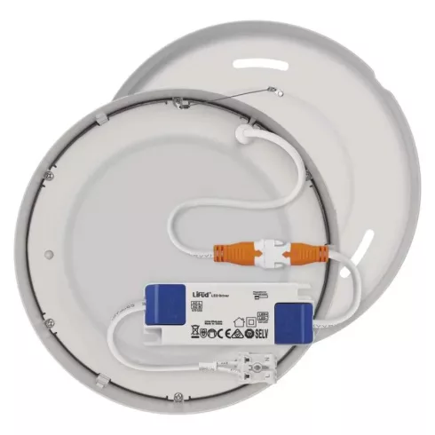 LED lámpatest Nexxo, kerek 12,5W IP40 NW, felületi                                                    ZM5135