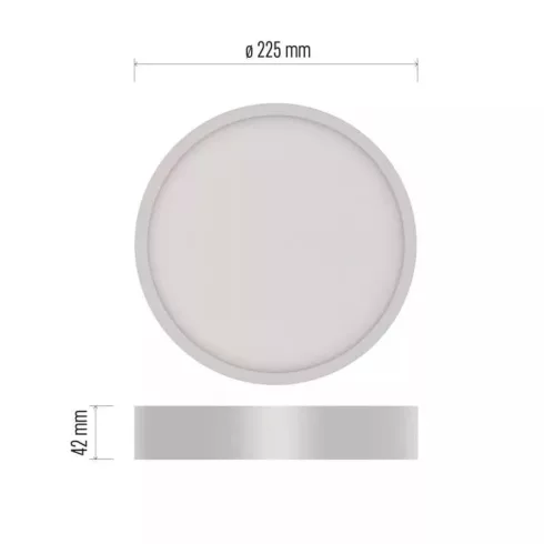 LED lámpatest felületi Nexxo 21W 1900lm IP40 CCT                                                      ZM5143